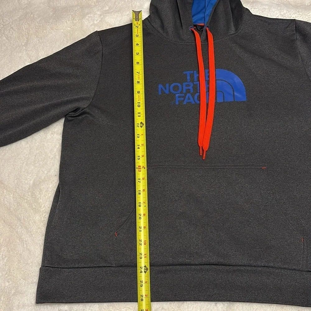 The North Face gray hoodie, XL